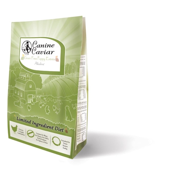 Canine Caviar Grain Free Puppy Alkaline Holistic Entree F58 44 pound 8 Bags Per Bale 902517 - main